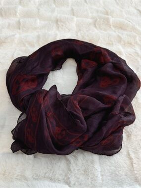 Alexander McQueen Skull Silk Scarf